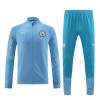 Manchester City Ensemble Vestes d'Entraînement 2023-24 Bleue Pour Homme